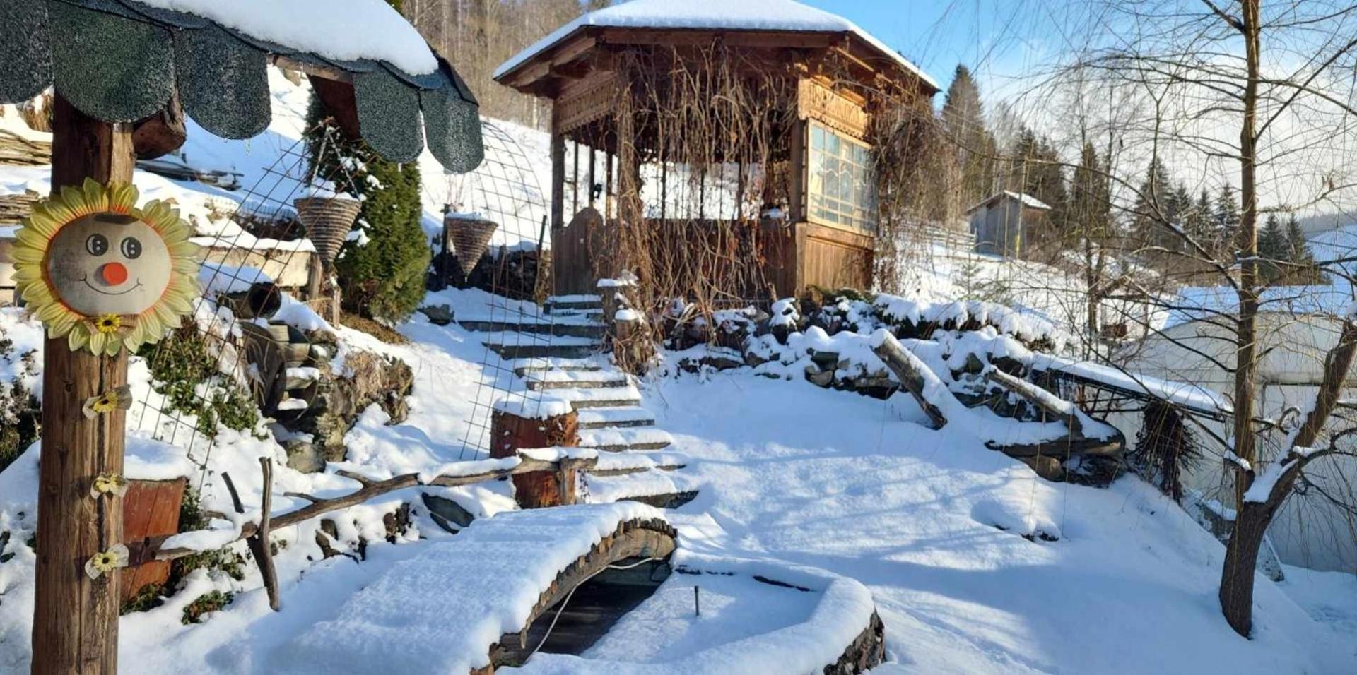 Villa Casa Rustik Bucovina Fundu Moldovei Exterior foto